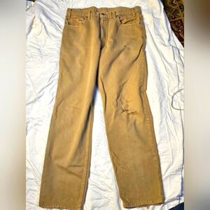 Levis 550 Relaxed Fit Tan